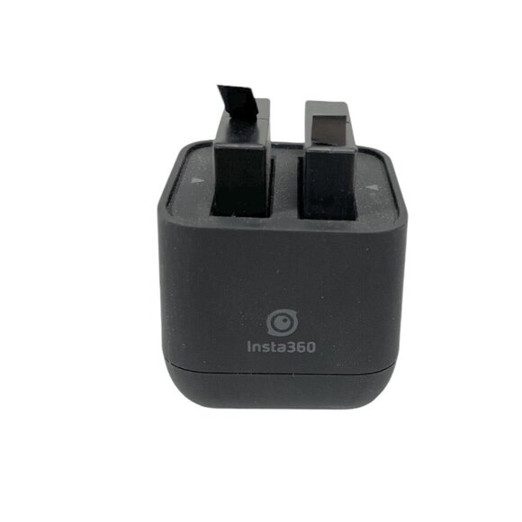 Insta360 - ONE X Dual Battery Charging Dock - Black With 2 Batteries